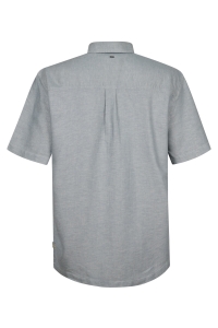 Petrol Industries Men Shirt Short Sleeve Uni marble blue
