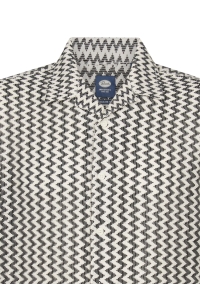 Petrol Industries Men Shirt Short Sleeve AOP seashell