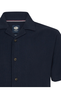 Petrol Industries Men Shirt Short Sleeve Uni navy blue