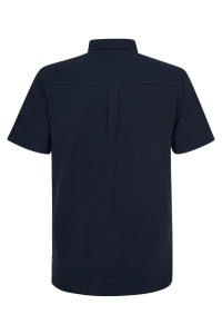 Petrol Industries Men Shirt Short Sleeve Uni navy blue