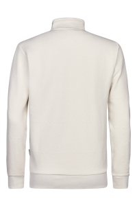 Petrol Industries Men Sweater Collar Zip seashell