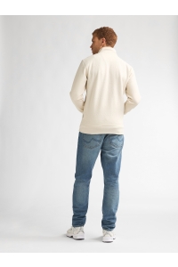 Petrol Industries Men Sweater Collar Zip seashell