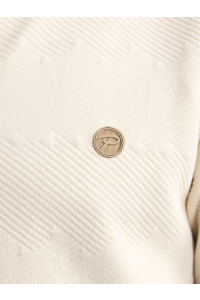 Petrol Industries Men Sweater Collar Zip seashell