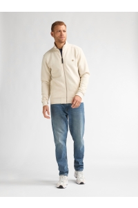 Petrol Industries Men Sweater Collar Zip seashell