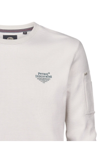 Petrol Industries Men Sweater Round Neck seashell