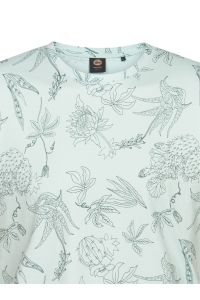 Petrol Industries Men T-Shirt SS AOP cool mint