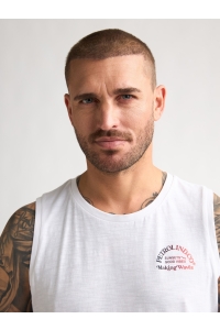 Petrol Industries Men Singlet R-Neck bright white