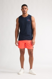 Petrol Industries Men Singlet R-Neck navy blue