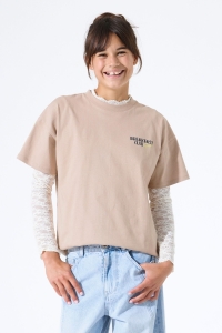 Garcia M262402_girls T-shirt ss 6703-light taupe