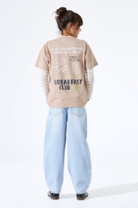 Garcia M262402_girls T-shirt ss 6703-light taupe