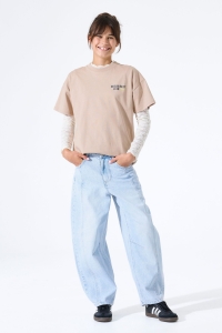 Garcia M262402_girls T-shirt ss 6703-light taupe