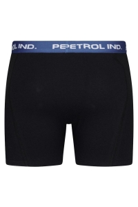 Petrol Industries Men Underwear Boxer 2-pack dark black