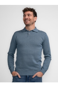 Petrol Industries Men Knitwear Polo light shadow