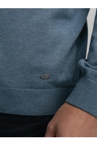 Petrol Industries Men Knitwear Collar Basic light shadow