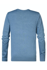 Petrol Industries Men Knitwear V-Neck Basic light shadow