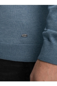 Petrol Industries Men Knitwear V-Neck Basic light shadow