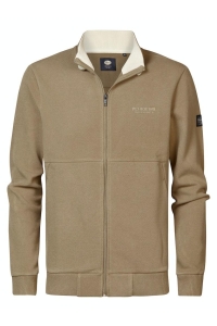 Petrol Industries Men Sweater Collar Zip oak