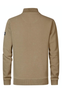 Petrol Industries Men Sweater Collar Zip oak
