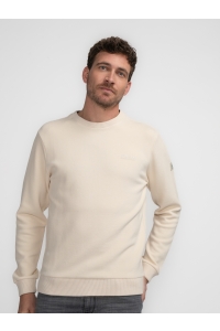 Petrol Industries Men Sweater Round Neck ecru