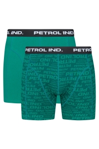 Petrol Industries Men Underwear Boxer 2-pack snooker green