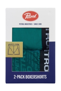 Petrol Industries Men Underwear Boxer 2-pack snooker green