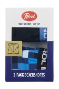 Petrol Industries Men Underwear Boxer 2-pack royal navy