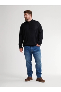 Petrol Industries Men Knitwear Collar Basic deep black