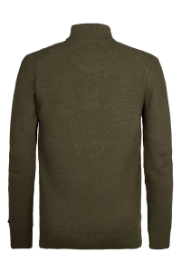 Petrol Industries Men Knitwear Collar army green