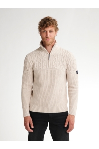 Petrol Industries Men Knitwear Collar raw sand