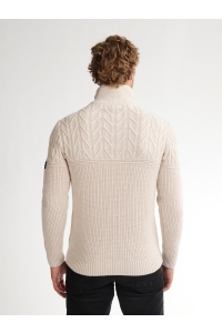 Petrol Industries Men Knitwear Collar raw sand