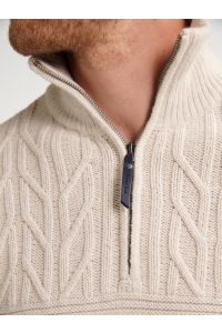 Petrol Industries Men Knitwear Collar raw sand