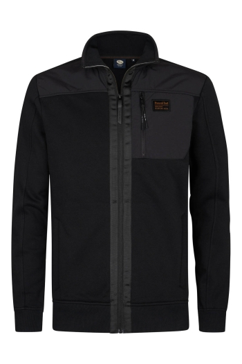 Petrol Industries Men Sweater Collar Zip