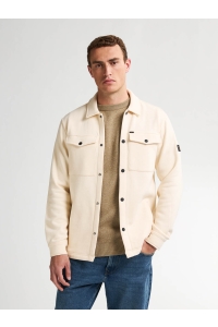 Petrol Industries Men Sweater Collar raw sand