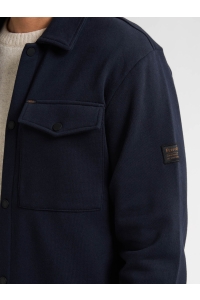 Petrol Industries Men Sweater Collar royal navy