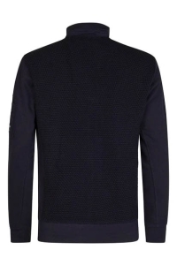 Petrol Industries Men Sweater Collar Zip royal navy