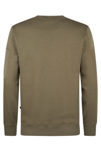 Petrol Industries Men Sweater Round Neck mossy stone