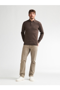 Petrol Industries Men Knitwear Polo cedar brown