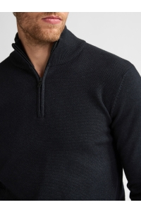 Petrol Industries Men Knitwear Collar deep black