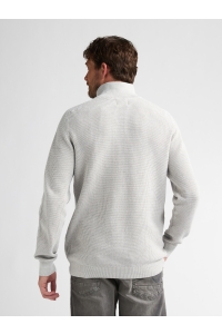 Petrol Industries Men Knitwear Collar antique white melee