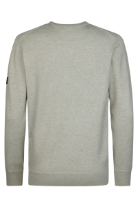 Petrol Industries Men Knitwear Round Neck Basic ice grey