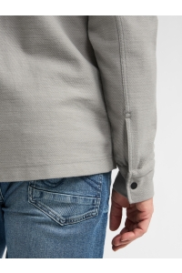 Petrol Industries Men Shirt Long Sleeve Uni ice grey