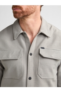 Petrol Industries Men Shirt Long Sleeve Uni ice grey