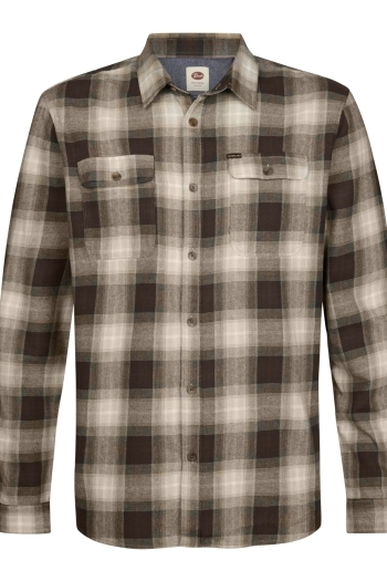 Petrol Industries Men Shirt Long Sleeve Check