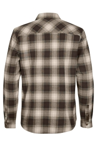 Petrol Industries Men Shirt Long Sleeve Check iron steel
