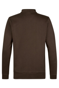 Petrol Industries Men Sweater Collar cedar brown