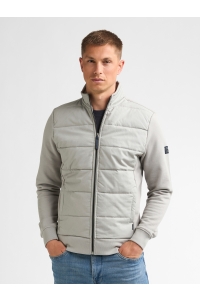 Petrol Industries Men Sweater Collar Zip ice grey