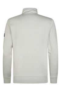 Petrol Industries Men Sweater Collar Zip ice grey