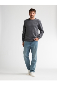 Petrol Industries Men Sweater Round Neck iron steel