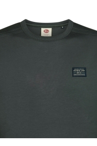 Petrol Industries Men Sweater Round Neck steel green