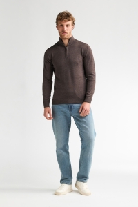 Petrol Industries Men Knitwear Collar cedar brown